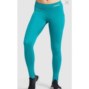 Gymshark Illumination Leggings in Charged Emerald NWT 👟